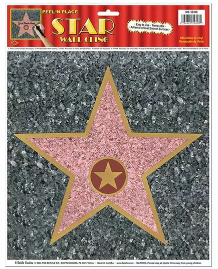 Nástěnná dekorace Walk of Fame Star 27cm