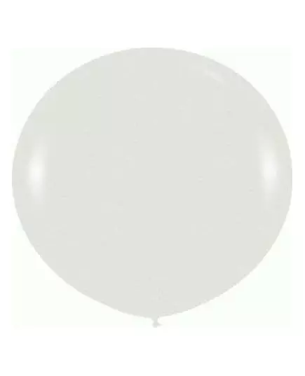 Obří bílý latexový balón 80 cm