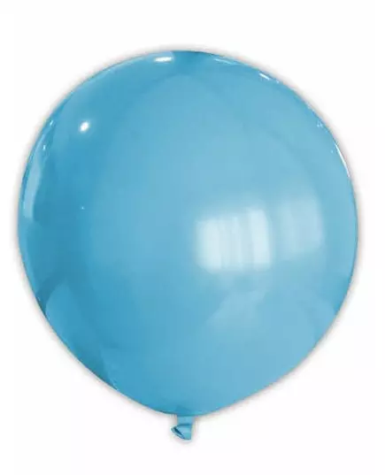 Světle modrý balón 80 cm
