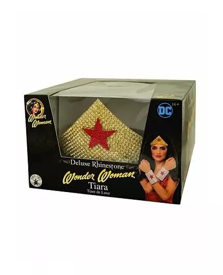 Luxusní kamínková tiára Wonder Woman