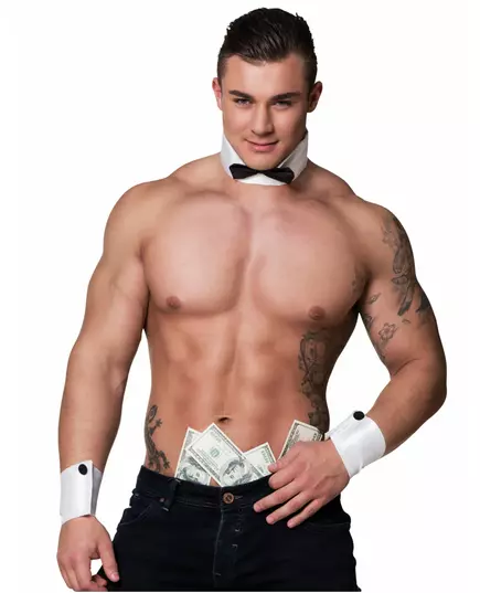 Sexy pánský striptease límec a manžety
