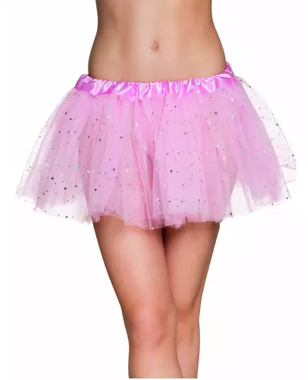 Růžové tutu s třpytivou hvězdou pro ženy