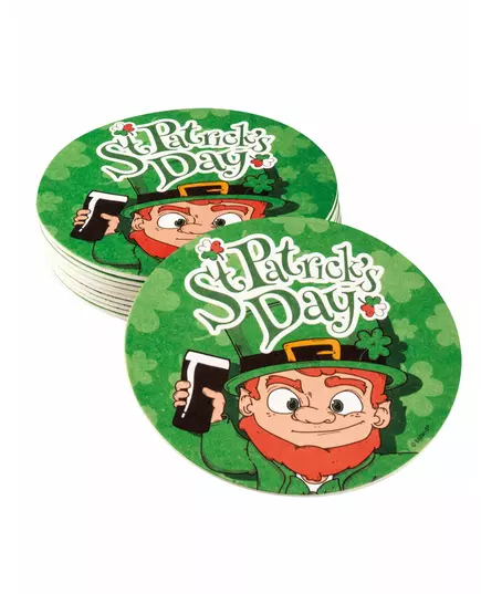 10 podtácků Saint Patrick's Day 10 cm