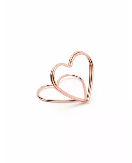 10 jmenovek růžovo-zlatá srdce 2,5 cm