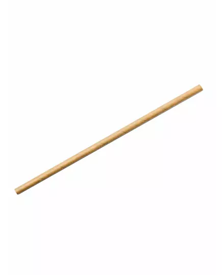 20 kraftových barevných kartonových brček 20 cm