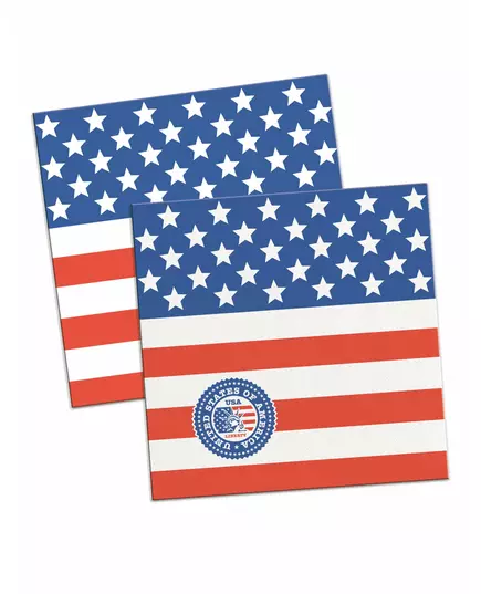20 malých papírových ubrousků USA