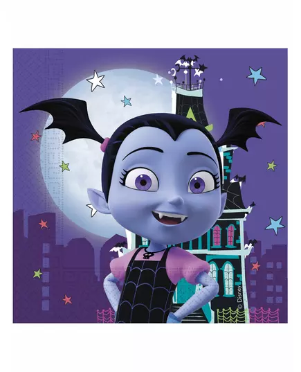 20 papírových ubrousků Vampirina 33 × 33 cm