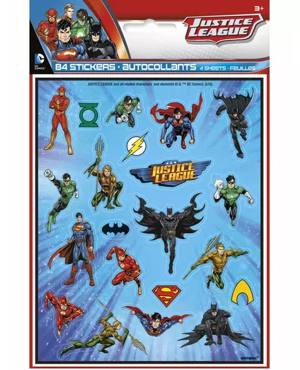 4 archy samolepek Justice League