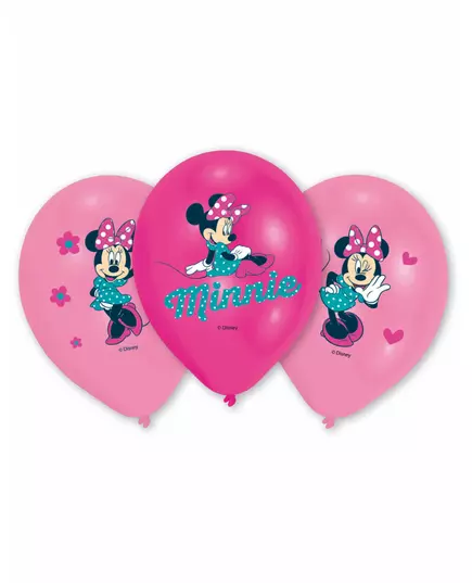 6 latexových balónků Minnie
