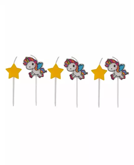 6 svíček Unicorn