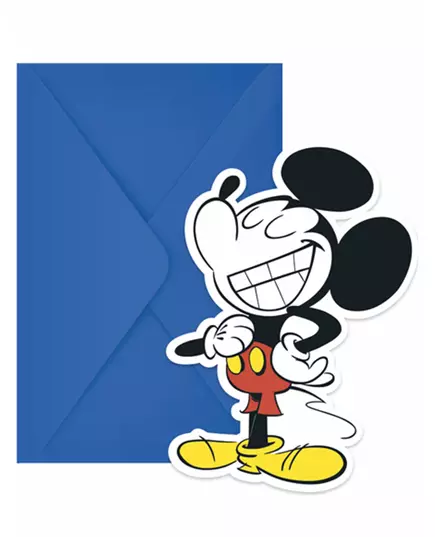 Pozvánky a obálky Retro Mickey