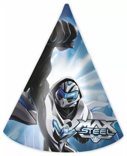 6 klobouků Max Steel