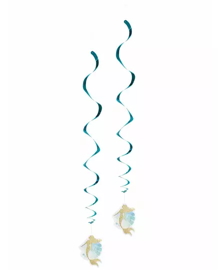 2 závěsné dekorace Mermaid Lagoon 85 cm