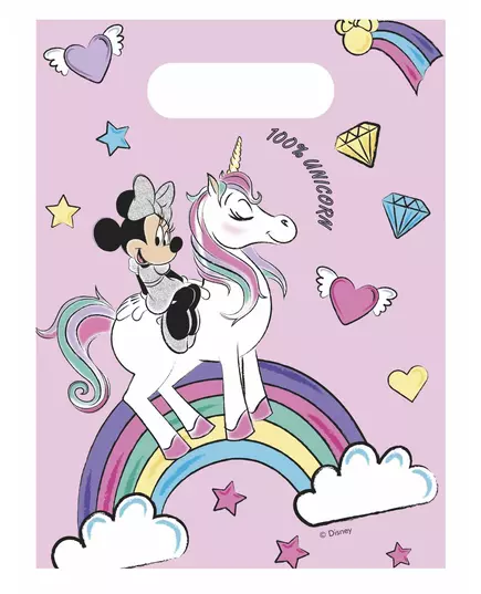 6 dárkových taštiček Minnie and the Unicorn