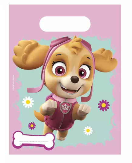 6 dárkových taštiček Paw Patrol Skye and Everest