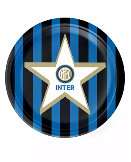 8 kartonových talířů Inter 23 cm