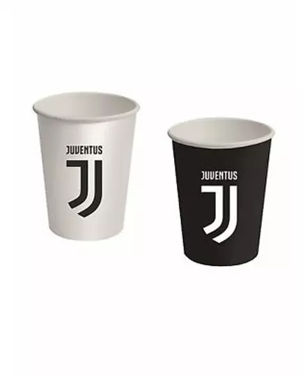 8 kartonových kelímků Juventus 250 ml
