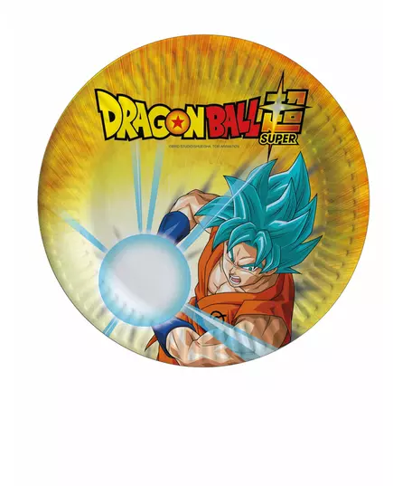 8 malých talířů Dragon Ball Super 18 cm