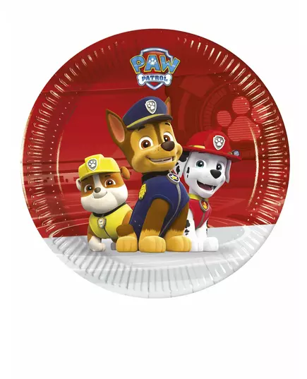 Malé papírové talíře Paw Patrol Ready for Action 20 cm