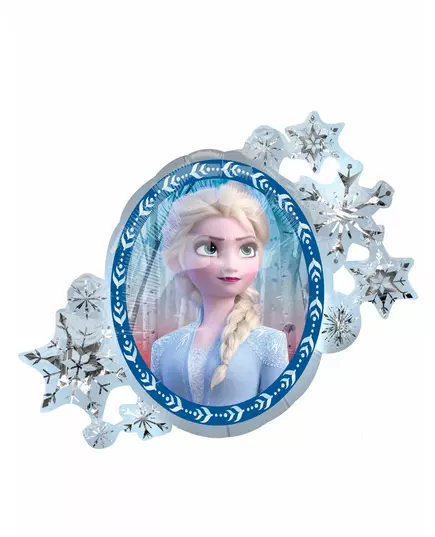 Oboustranný fóliový balónek Elsa a Anna Frozen 2 76 x 66 cm