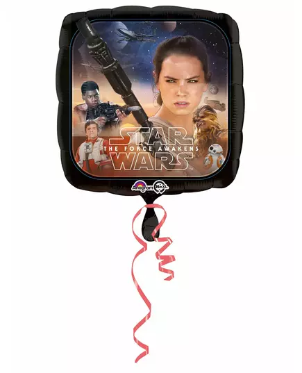 Čtvercový fóliový balónek Star Wars VII