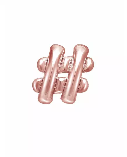 Fóliový balónek # rose gold 35 cm