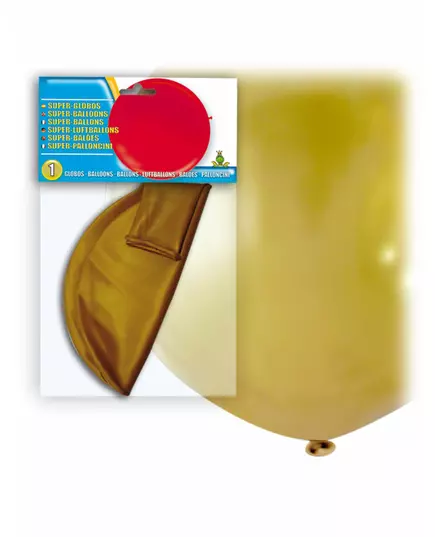 Obří zlatý latexový balónek 80 cm