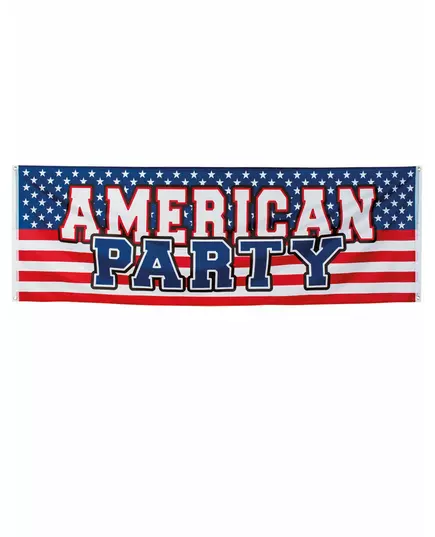 Banner American Party 220 x 74 cm
