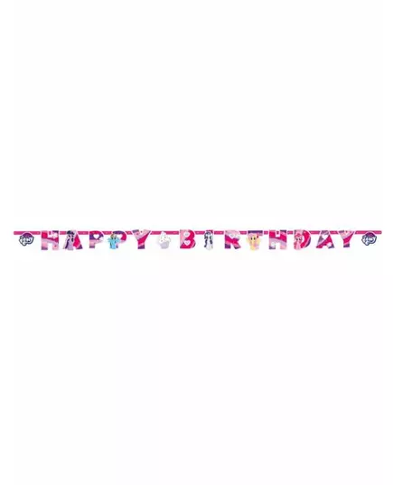 Girlanda Happy Birthday My Little Pony 200 x 15 cm