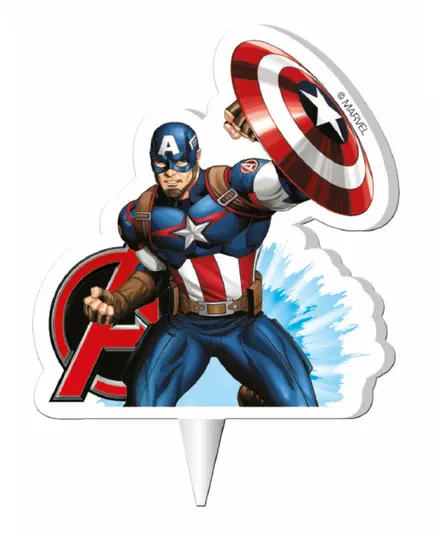 Narozeninová svíčka Captain America