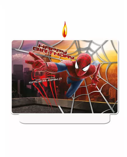 Narozeninová svíčka The Amazing Spiderman