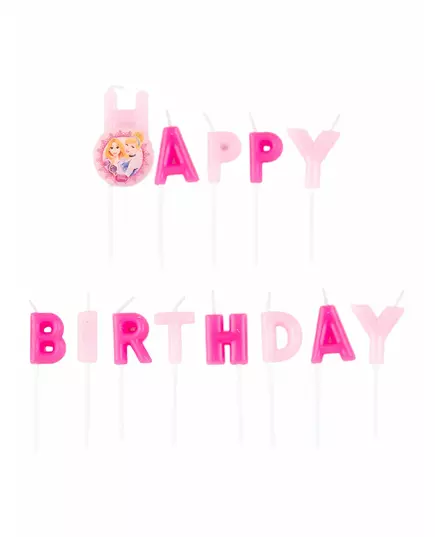 Narozeninové svíčky Disney Princess Happy Birthday