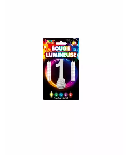 LED svíčky číslo 1