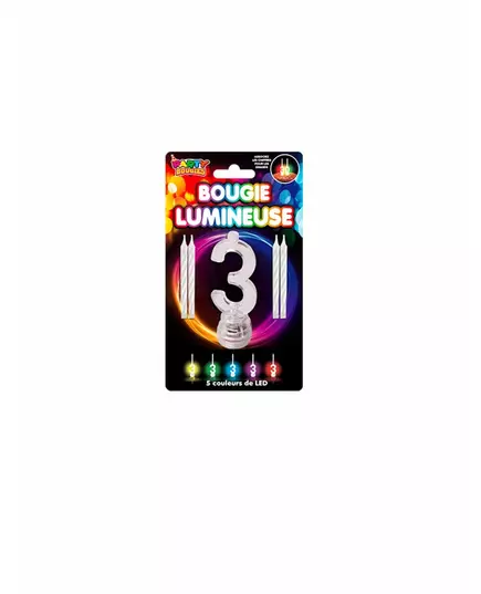 LED svíčky číslo 3