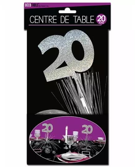 Středový dekor 20. výročí