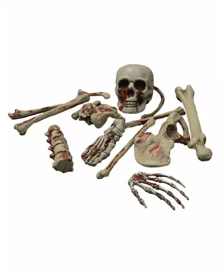 Krvavá kostlivčí dekorace Halloween