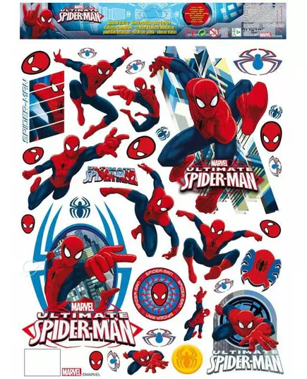 Okenní dekorace Spiderman 42 x 30 cm