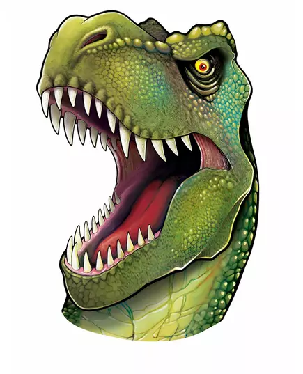 Nástěnná dekorace dinosauří hlava 86 cm