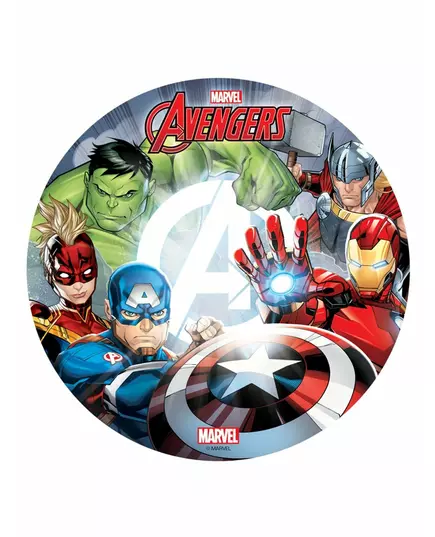 Jedlý oplatkový disk Avengers 20 cm