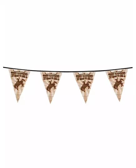 Girlanda vlaječek Western Wild West 6 m