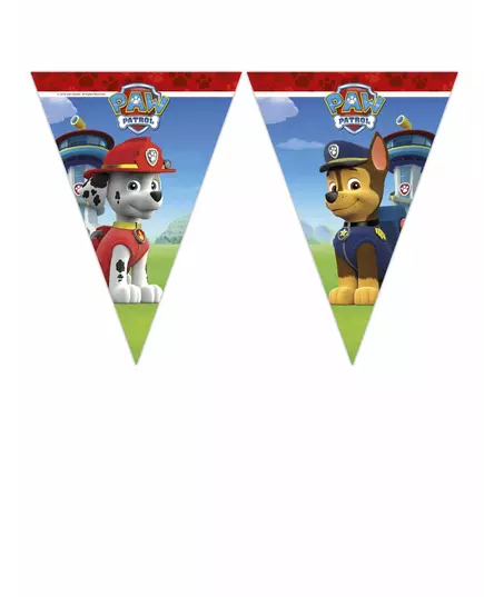 Praporková girlanda Paw Patrol Ready for Action (9 praporků)