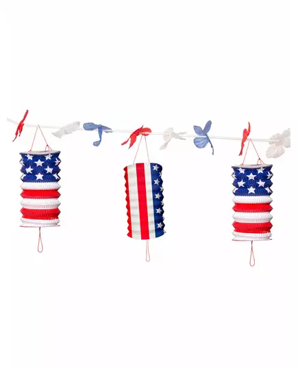3m girlanda USA s lampiony