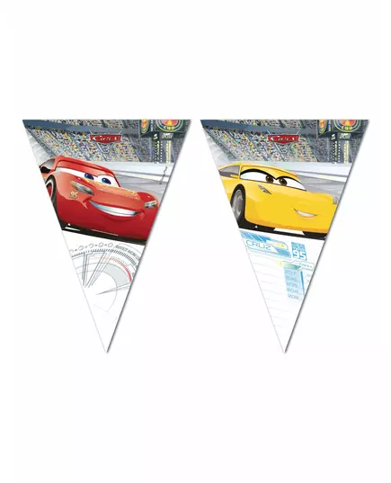 Vlaječková girlanda Cars 3