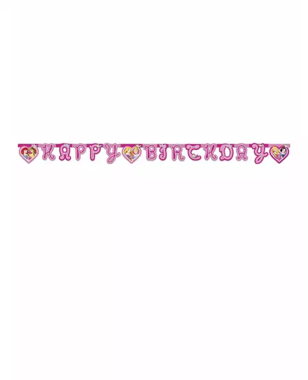 Girlanda Happy Birthday Disney Princess Hearts