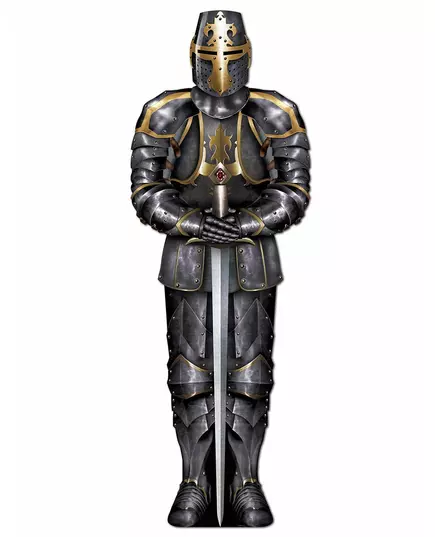 Dekorace rytíř v brnění 182 cm
