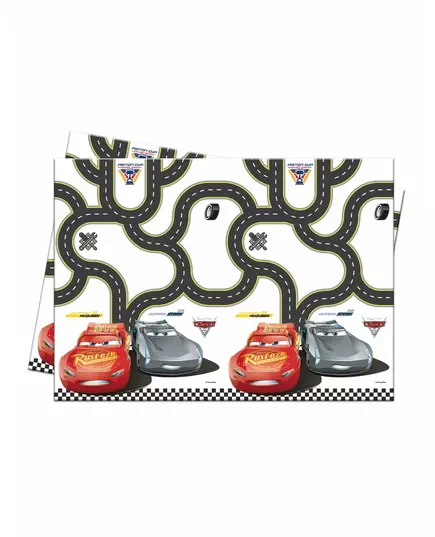 Ubrus Cars 3 automobilový okruh 120 x 180 cm