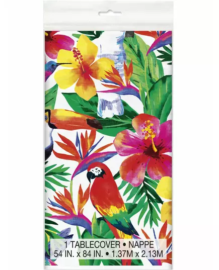 Plastový ubrus Palm Tropical Luau 137 x 213 cm