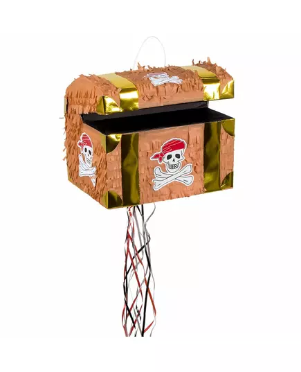 Piñata pirátská truhla 30 x 32 x 22 cm