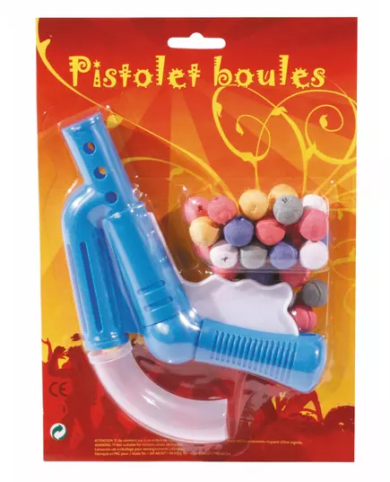 Falešná pistole s 30 kuličkami do foukaček