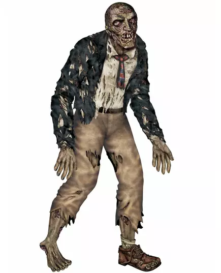 Halloweenský kloubový zombie 1.80m